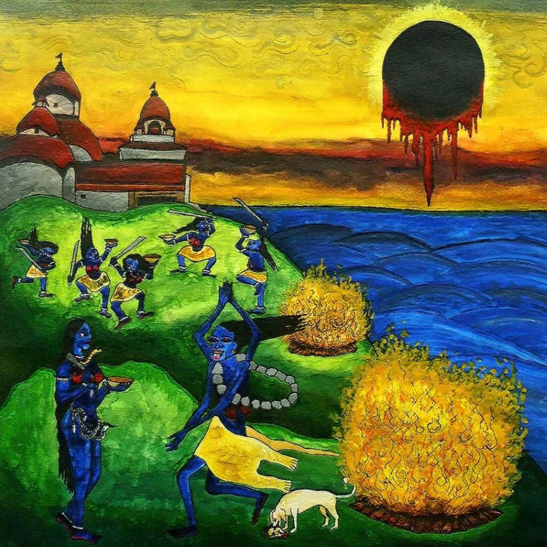 Brahmastrika / Necrodeity - Praeternatural Commotions from Kolkata Maha Samshana 7"