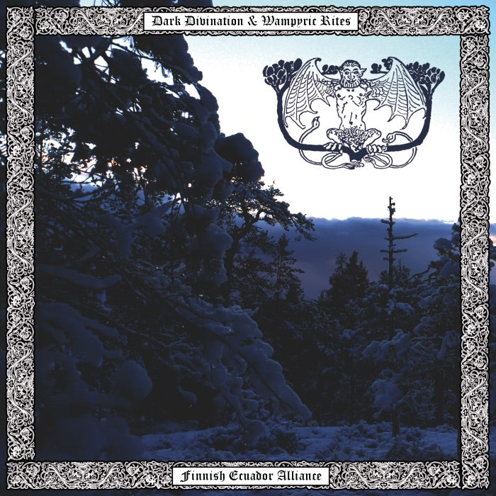Wampyric Rites / Dark Divination - Finnish Ecuador Alliance 7"