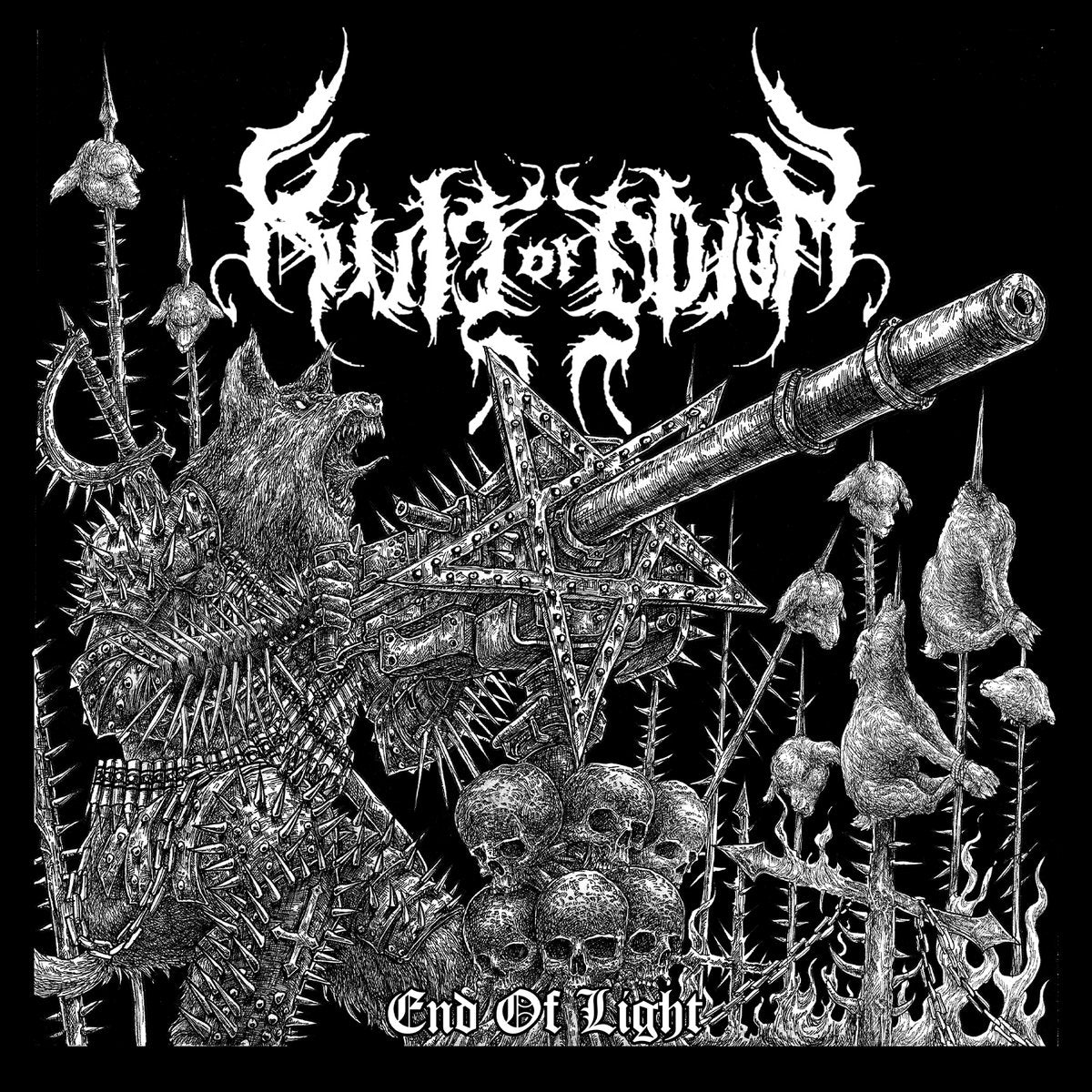 Kvlt of Odium - End of Light CD