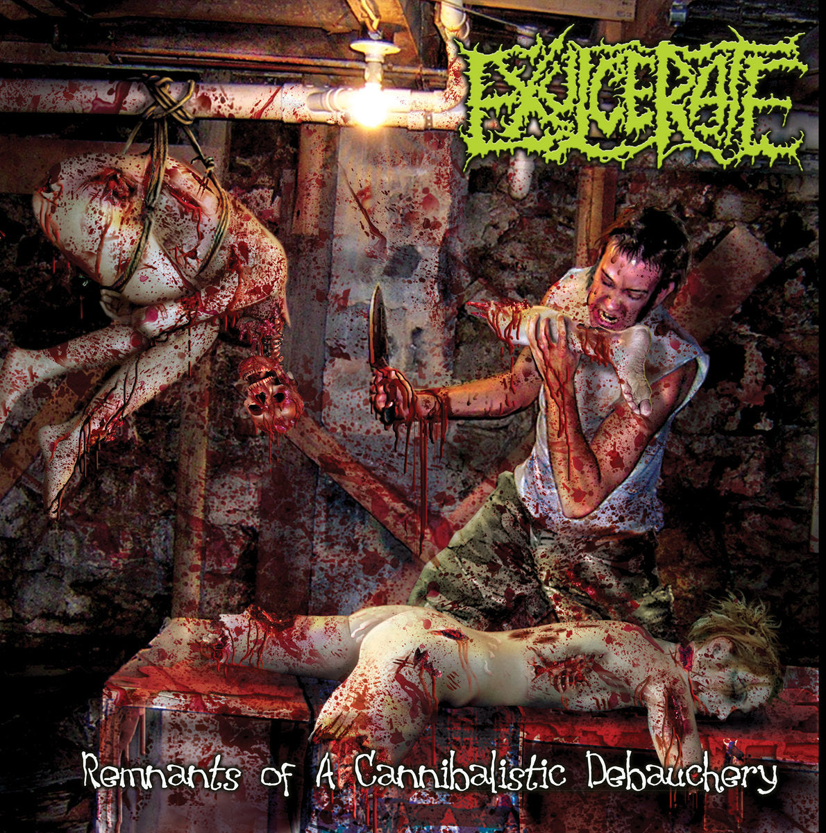 Exulcerate - Remnants of a Cannibalistic Debauchery LP